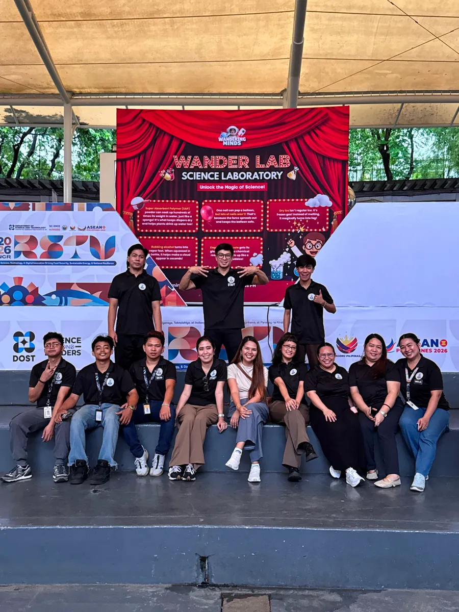The Wandering Minds team at DOST-NCR Regional Science and Technology Week 2026